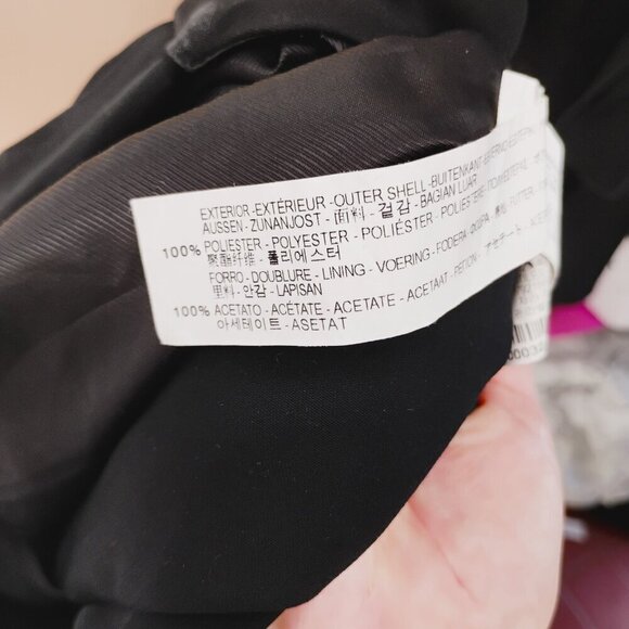 ZARA Size M Womens Crossover V-neck Jumpsuit Romper Black open back - Picture 16 of 16